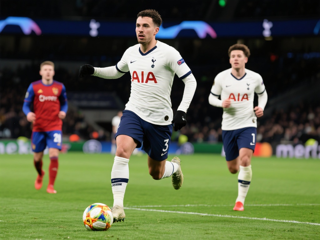 在备受瞩目的欧战赛场上，英超劲旅热刺再次